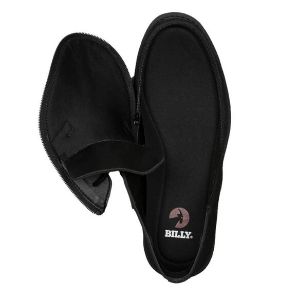 NEW Billy Footwear Men's Chukka Adaptive Zip Up Dress Shoes Black Size 9 M KF312 - Picture 4 of 5
